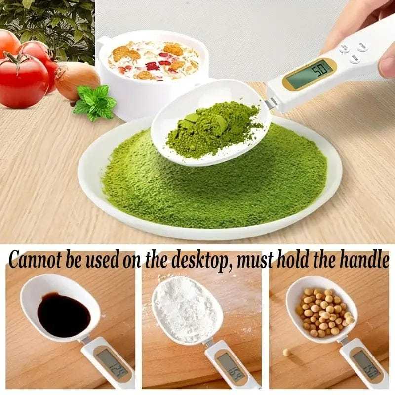 Digital Measuring Spoon Scale – 500g/0.1g High Precision Electronic Kitchen Scale